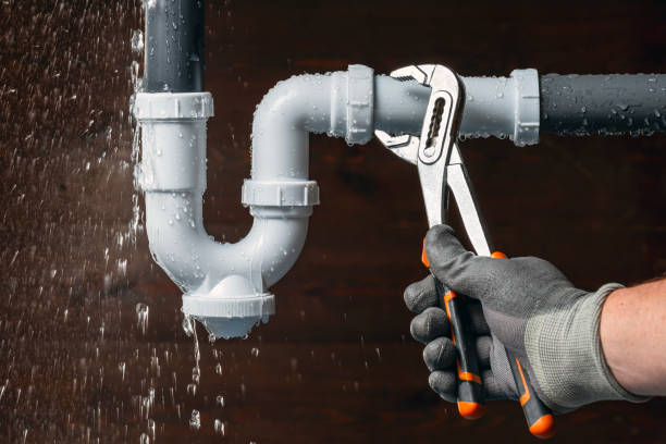 Professional Drain Cleaning technician working in Hulbert, OK